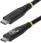 StarTech - 2 m kábel, 20 Gbps, USB-IF tanúsítvánnyal rendelkező USB-C kábel, 240 W PD EPR, 4K 120 Hz - CC2M20GUSB4TP (CC2M20GUSB4TP)