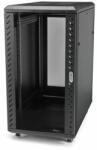 StarTech - 4 oszlopos 18U szerver rack szekrény, zárható 19" - RK1836BKF (TÚLMÉRETES ÁRU) (RK1836BKF)
