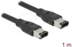 Delock - 1 méteres FireWire összekötő kábel (6/6 tűs) - 82573 (82573)