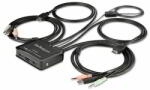 StarTech - 2 portos HDMI KVM kapcsoló - SV211HDUA4K (SV211HDUA4K)