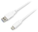Equip Átalakító Kábel - 128364 (USB-C 3.2 Gen1 to USB-A, apa/apa, fehér, 2m) (128364) - firstshop