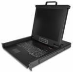 StarTech - Rackbe szerelhető KVM konzol - Egyportos VGA KVM - RKCONS1701 (RKCONS1701)