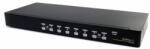 StarTech - 8 portos rackbe szerelhető USB VGA KVM kapcsoló hanggal - SV831DUSBAU (SV831DUSBAU)