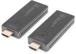 ASSMANN - 4K vezeték nélküli HDMI jelerősítő készlet, 30 m, 4K/30Hz - DS-55323 (DS-55323)