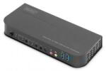 ASSMANN - KVM kapcsoló, 2x1 HDMI, HDMI kimenet, USB, 4Kx2K@60Hz - DS-12874 (DS-12874)