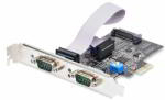 StarTech - 2 portos soros PCIe kártya - 2S232422485-PC-CARD (2S232422485-PC-CARD)