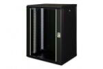 ASSMANN Assmann-DIGITUS falra szerelhető szekrény 19" 16U Unique sorozat - 600x450 mm (SzéxMé) - DN-19 16-U-SW (DN-19 16-U-SW)