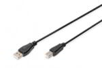 ASSMANN Assmann-DIGITUS USB 2.0 csatlakozókábel 1.8m - AK-300102-018-S (AK-300102-018-S)