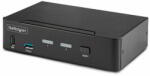StarTech - 2 portos DisplayPort KVM kapcsoló - D86A2-2-PORT-8K-KVM (D86A2-2-PORT-8K-KVM)
