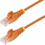 StarTech - 1, 5 m-es narancssárga vékony CAT6 Ethernet kábel - N6PAT150CMORS (N6PAT150CMORS)