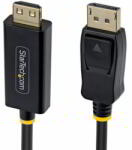 StarTech - 3 m-es DisplayPort - HDMI adapterkábel fogós csatlakozókkal, 4K 60Hz, HDR, egyirányú - 3M-DP-HDMI-4K60-GR (3M-DP-HDMI-4K60-GR)