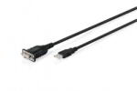 ASSMANN Assmann-DIGITUS USB 2.0 - RS232 adapterkábel, 1, 8 m, integrált FTDI FT232RNL chipset - DA-70172 (DA-70172)