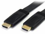 StarTech - 1, 8 m-es lapos, nagy sebességű HDMI-kábel - HDMIMM6FL (HDMIMM6FL)