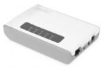 Assmann Assmann-DIGITUS 2 portos USB 2.0 vezeték nélküli multifunkciós hálózati szerver, 300 Mbps - DN-13024 (DN-13024)