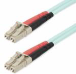 StarTech - 20 m (65 láb) LC/UPC - LC/UPC OM4 multimódusú optikai kábel - 450FBLCLC20 (450FBLCLC20)