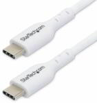 StarTech - 1 m-es USB-C töltőkábel - USB2CC1MNCWHE (USB2CC1MNCWHE)