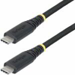 StarTech - 3 m-es USB-C töltőkábel, 240 W (5 A) PD EPR, laptop töltőkábel, nejlon fonott - S2CEPR3M-USB-CABLE (S2CEPR3M-USB-CABLE)
