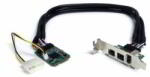 StarTech - 3 portos 2b 1a 1394 Mini PCI Express FireWire kártyaadapter - MPEX1394B3 (MPEX1394B3)