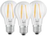 OSRAM Base átlátszó üveg búra/6, 5W/806lm/4000K/E27/dobozos LED körte izzó 3 db (4058075819535) (4058075819535)