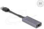 Delock - A-típusú USB adapter 2, 5 Gigabit LAN vékony - 66247 (66247)