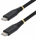 StarTech - 15 cm-es USB-C töltőkábel, 60 W (3 A) PD - USB2CC15CMNCBR (USB2CC15CMNCBR)