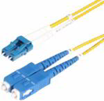 StarTech - 15 m (49, 2 láb) LC-SC (UPC) OS2 egymódusú duplex optikai kábel - SMLCSC-OS2-15M (SMLCSC-OS2-15M)