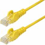 StarTech - 1 m-es sárga vékony CAT6 Ethernet kábel - N6PAT100CMYLS (N6PAT100CMYLS)