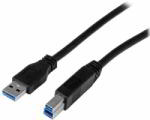 StarTech - 2 m-es (6 láb) tanúsítvánnyal rendelkező, SuperSpeed USB 3.0 (5 Gbps) A-B kábel - USB3CAB2M (USB3CAB2M)