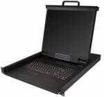 StarTech - Rackbe szerelhető KVM konzol - Egyportos VGA KVM - RKCONS1901 (RKCONS1901)