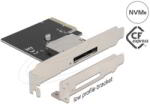 Delock - PCI Express Kártya > 1 x külső CFexpress csatlakozóhoz - 91755 (91755)