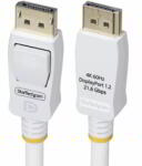 StarTech - 10 láb (3 m) fehér VESA tanúsítvánnyal rendelkező DisplayPort 1.2 kábel - DP12-CABLE-10FTW (DP12-CABLE-10FTW)