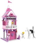 EMC ONSHOP Set de Construcție "Castelul Micuței Prințese" cu Balcon și Cavaler pe Cal Alb, 167 Piese, Multicolor, EMC ONSHOP® (vict3269)