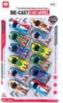 EMC ONSHOP Set masinute aliaj, multicolore, 12 bucati, diverse modele (IL-MAS-1252588)