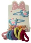 EMC ONSHOP Set 16 Accesorii de Par pentru Fete, elastice, clestisor si agrafe, Albastru (8285)