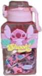 EMC ONSHOP Sticla Copii cu Capac Flip si Maner, Model de genul Stitch, Rosu, 750 ml (JML94-21I1)