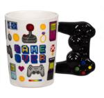EMC ONSHOP Cana Ceramica 3D Game Alba Maner Joystick, 9 x 11.5 cm, 375ml (1202258)
