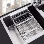 EMC ONSHOP Scurgator ajustabil pentru fructe si legume (90) Uscator vase