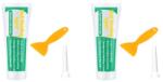 EMC ONSHOP Set Chit pentru Reparare Pereti Instant, cu Uscare Rapida, Tip Pasta, 2x100 g, Alb + Spatula, 2 BUC (ML-chit-2)