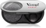 PUPA Vamp! Radiant Baked Eyeshadow дълготрайни сенки за очи с блясък цвят 301 Frozen Black - METALLIC 1 гр