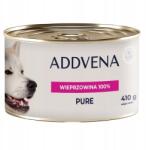 ADDVENA Moist Pure 100% cu porc 410 g hrana monoproteica pentru caini