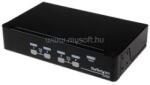 StarTech 4 Port 1U Rackmount USB KVM Switch with OSD (SV431DUSBU) (SV431DUSBU)