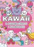 praca zbiorowa Puzzle și ghicitori Kawaii Carte de colorat