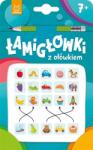 praca zbiorowa Puzzle cu creion 7+ Caiet turcoaz Carte de colorat