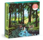 Galison Puzzle Lesní krajina 500 dílků Puzzle