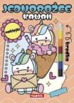 Salamon Katarzyna Modułowa kredka. Kawaii jednorożce z naklejkami Carte de colorat