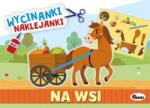 AWM Wycinanki naklejanki. Na wsi Carte de colorat