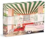 Galison Puzzle dublu față Câini la Hotelul Beverly Hills 500 piese Puzzle