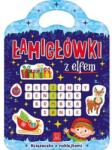 praca zbiorowa Puzzle-uri cu elf. Cărticică cu autocolante Carte de colorat