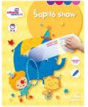 Zábavné učení Învățare distractivă Caiet lavabil cu autocolante - Šapitó show 4-6 ani