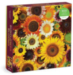 Galison Puzzle Flori de floarea-soarelui 500 piese Puzzle